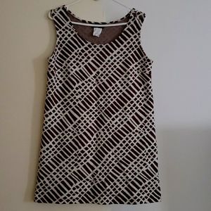 Vintage Agnes B trapeze dress S M 70s collectible